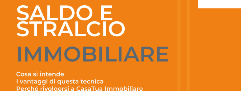 Saldo e stralcio immobiliare Roma