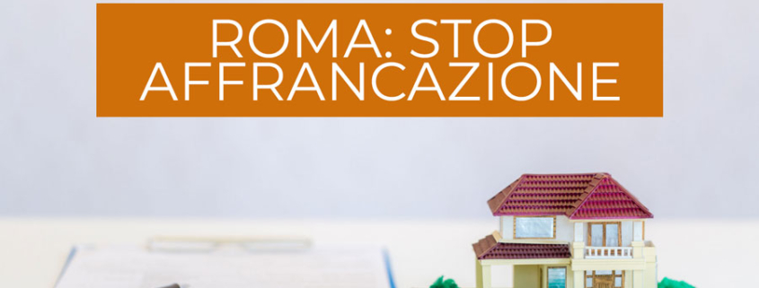 Stop affrancazione a Roma
